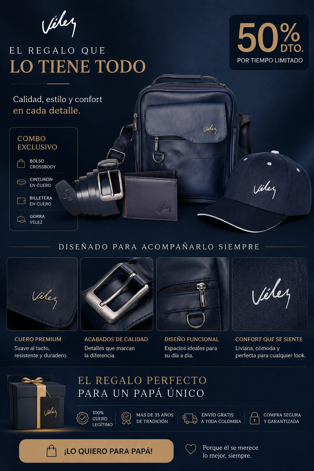 COMBO VÉLEZ 50% OFF 🔥