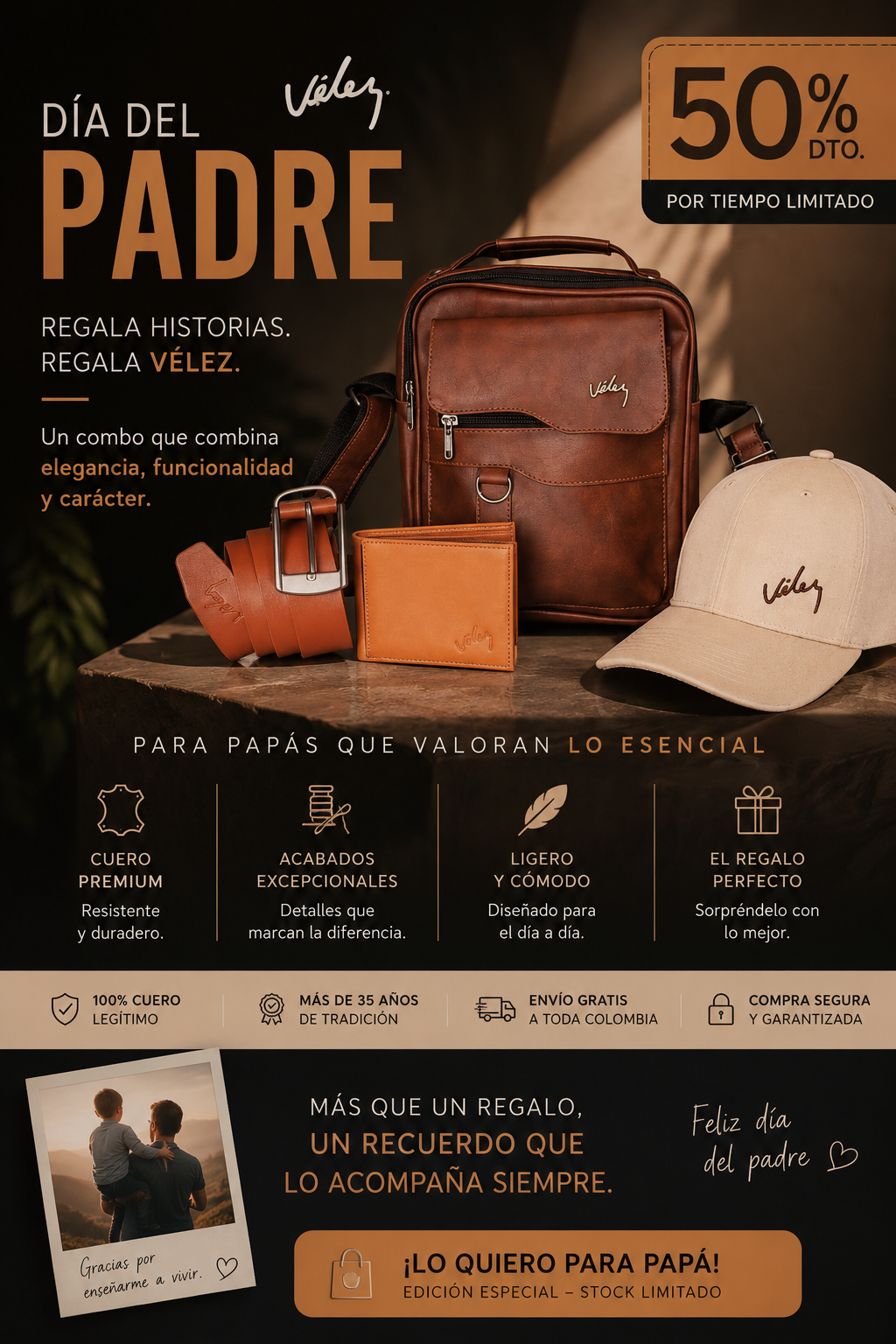 COMBO VÉLEZ 50% OFF 🔥