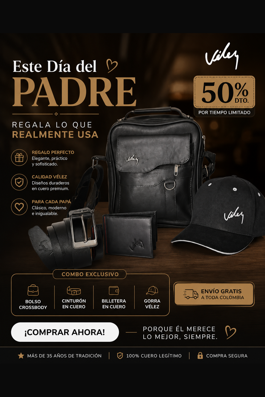 COMBO VÉLEZ 50% OFF 🔥